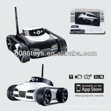 WIFI Iphone Kontrolle 4ch RC i-Spy Tank WIFI Spielzeug